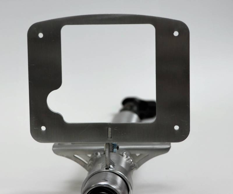 Ididit Digital Dash Mount Clamp-On Aluminum Natural AEM CD7 2 in S… 2101000030