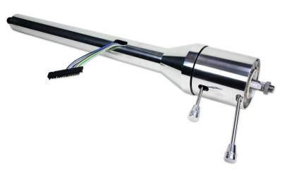 28" Tilt Floor Shift Steering Column - Polished