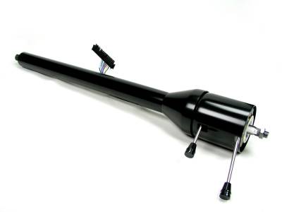 1960-66 Chevy Truck Tilt Floor Shift with Rack  - Black Powder Coated