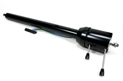 1965-66 Impala Tilt Floor Shift Steering Column - Black Powder Coated