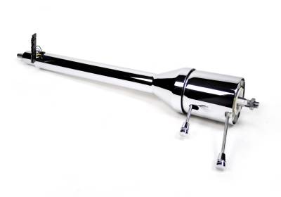 1992-2004 Club Car Tilt Floor Shift Steering Column - Chrome