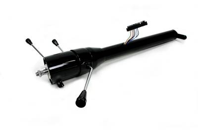 28" Tilt Column Shift  Steering Column -  Black Powder Coated