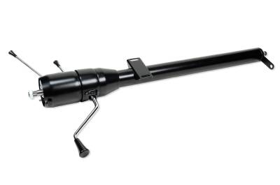 1974-75 Ford Bronco Tilt Column Shift Steering Column - Black Powder Coated