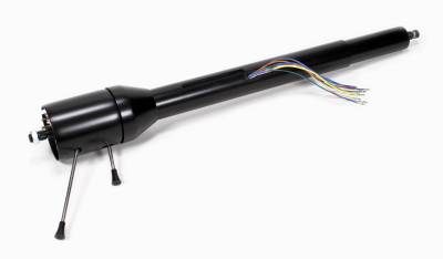 1968 RHD Mustang Tilt Floor Shift Steering Column - Black Powder Coated