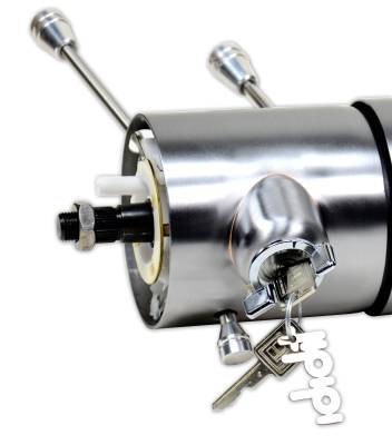 21 1/4" 9-bolt Tilt/Telescoping Column Shift with id.CLASSIC Ignition - Paintable Steel