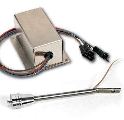 Wiper Kit - Turn Signal Lever Brushed Aluminum