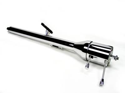 1967-68 Chevelle GTO Tilt Column Shift Steering Column - Chrome