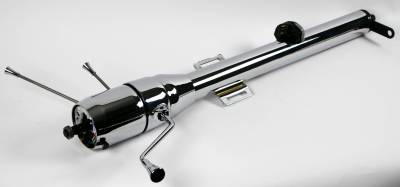 1965-66 Ford Style Ford Half-Ton Truck Tilt Column Shift Steering Column - Paintable Steel