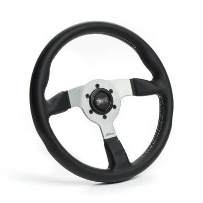 ididit  LLC - MPI AutoDromo 90 Steering Wheel Silver - Image 1